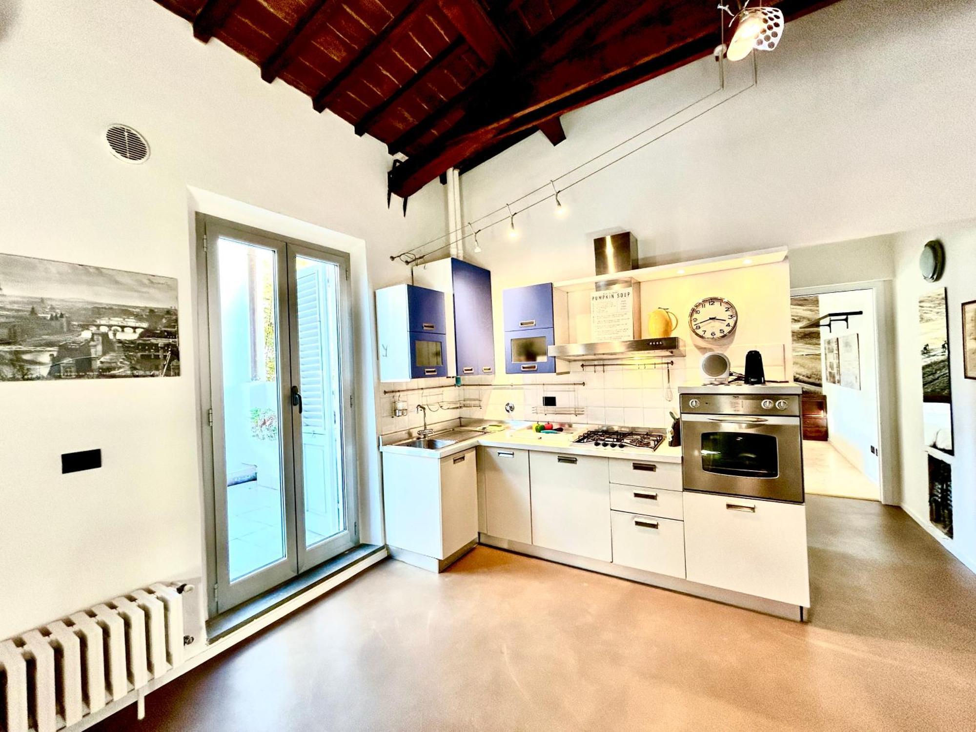 شقة Bright House With Terrace In Santa Croce فلورنس المظهر الخارجي الصورة